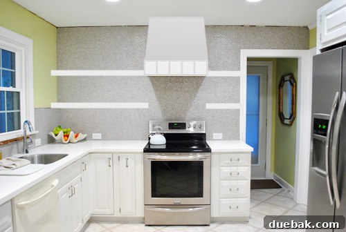 Build a Custom Wood Range Hood 3 Initial Range Hood Cover Design Mockup with Panels