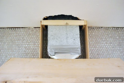 Build a Custom Wood Range Hood 22 Chimney Frame Attached to Ceiling
