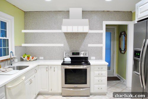 Build a Custom Wood Range Hood 4 Second Range Hood Cover Design Mockup with Sloped Top
