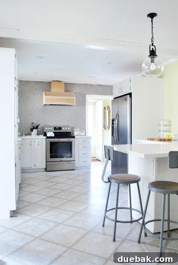 Build a Custom Wood Range Hood 33 Kitchen with Hood Cover and Tile