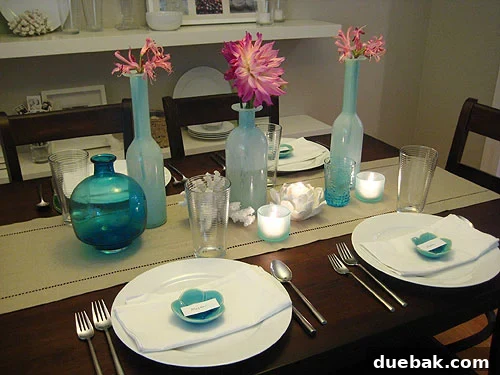placesettingtablesettingtutorialhowto2 Pale Blue Table Setting Ideas