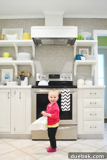 New dish towel with dishwasher