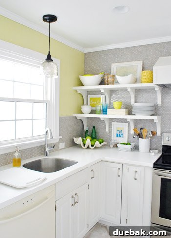 Pendant Light Makeover: Spray Painting Your Cord and Canopy 10 A close-up showing the details of the installed light fixture