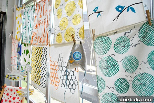 Exhibit A: Detailed textile pattern from Queen Bee Creations