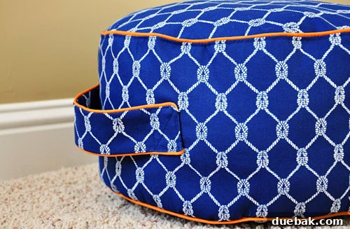 Sewing machine and fabric for beanbag project