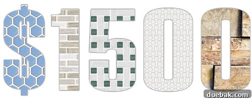 The Tile Shop logo and beautiful tile designs