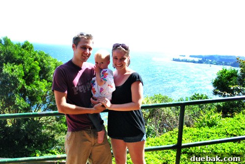 A stunning panoramic view of the rugged coastline and deep blue Pacific Ocean from a vantage point on the Road to Hana.