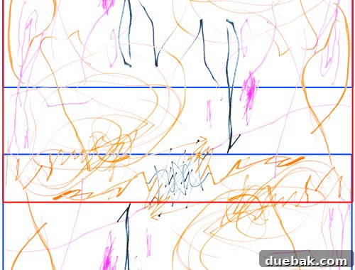Photoshop screenshot showing the pattern with clear crop lines at the top and bottom for seamless repetition.