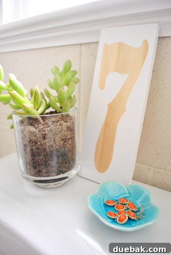 Small dish on toilet tank for earrings or other small items