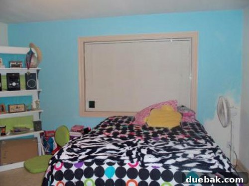 Vibrant and inviting tween bedroom design after renovation