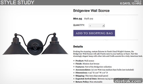 New industrial style bathroom light fixture