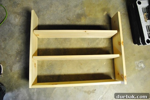 Close-up of internal dollhouse walls cut to size