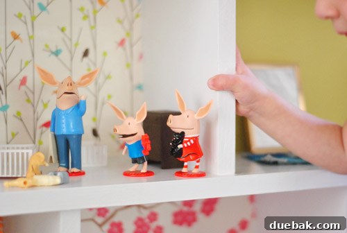 Pint-Sized Palaces: Decorating Your Dollhouse 30 Olivia The Pig Figurines In Dollhouse