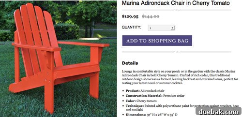 Bringing a Pop of Color to Our Side Patio with Red Adirondacks 12 Image of Contender 1: Tomato red Adirondack chair from Joss & Main