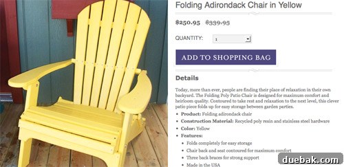 Bringing a Pop of Color to Our Side Patio with Red Adirondacks 16 Image of Contender 5: Another Adirondack chair from Joss & Main