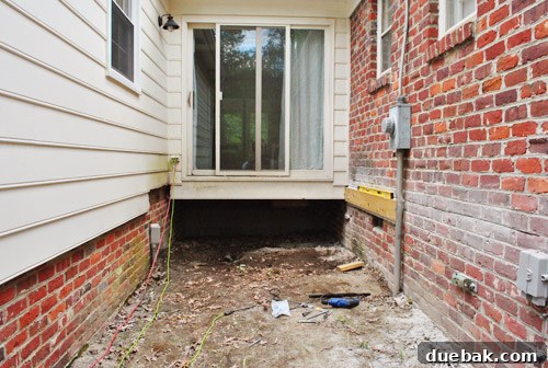 Sourcing Your Deck Building Materials 16 Limited progress on ledger board installation by 2 PM