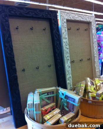 Ornate frames inspiring a DIY jewelry organizer