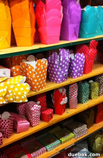Colorful containers perfect for party favors or small gifts