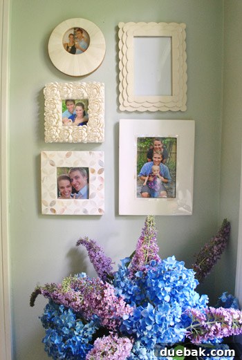 Every Year, A New Frame 17 Close-up of mixed hydrangea and butterfly bush flowers in a vase, highlighting their natural beauty