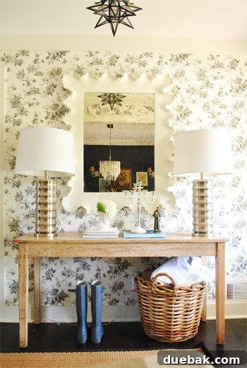 Interior of a rustic and charming bedroom