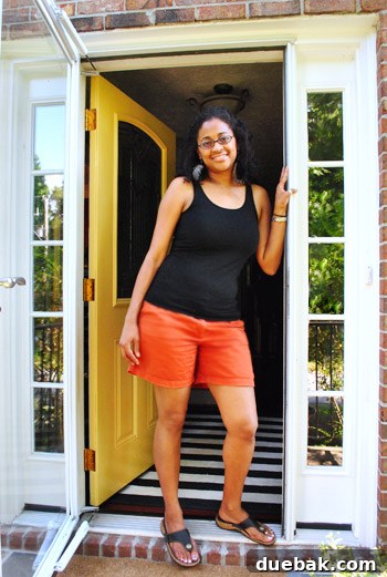 Jae's Vibrant Foyer and Dining Room