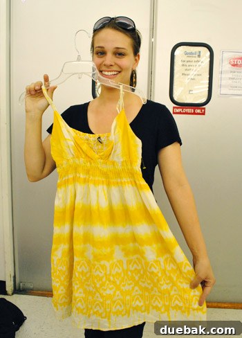 A simple dress that can be repurposed into a pillow