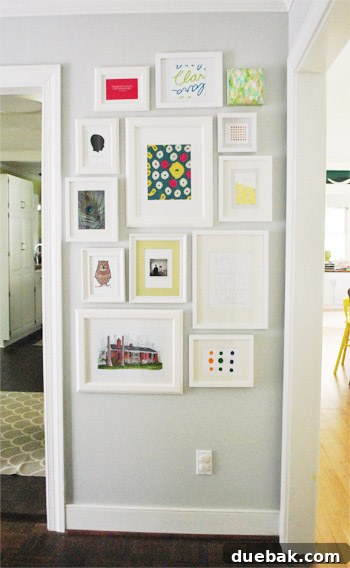 Third Painting on Another Frame Wall