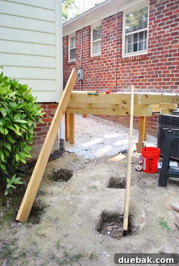 Uncovering a Gem: My Thrift Store Egg Chair Story 10 Deck in progress