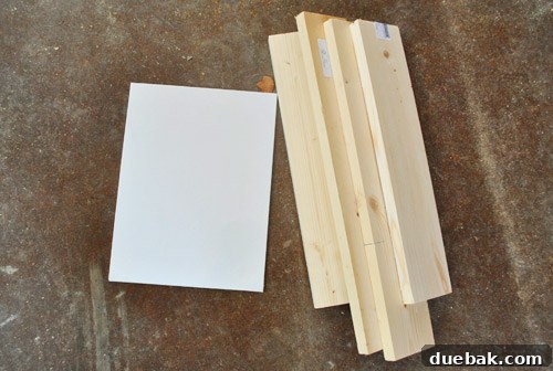 Transform Scrap Wood Into Gorgeous Picture Frames 3 Scrap wood and canvas for DIY picture frame