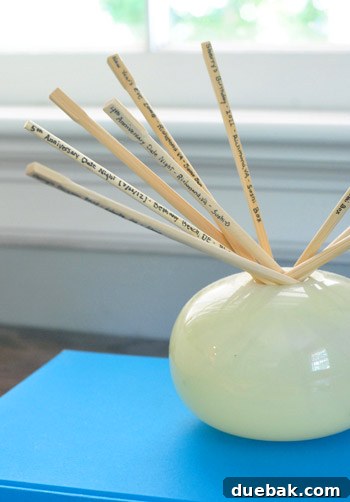 Bethany Beach Bliss: A Delaware Getaway 19 A pair of wooden chopsticks, kept as a souvenir, against a patterned background.