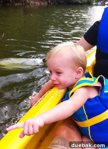 Bethany Beach Bliss: A Delaware Getaway 41 The author and Clara enjoying a kayak ride together on the canal.