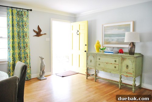 A Compendium of Calamities 8 Updated buffet styling with the large art piece hung, featuring existing decor