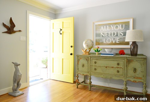 Scripted Canvas: Personalized Quote Art 11 Finished personalized canvas art hanging in dining room
