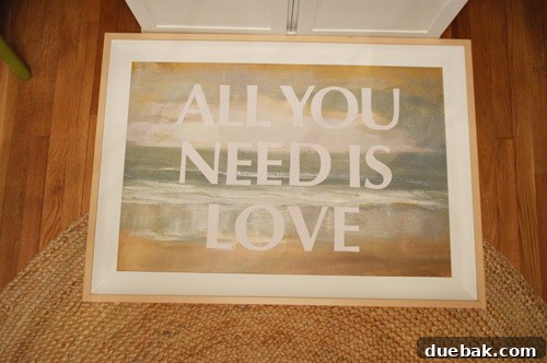 Scripted Canvas: Personalized Quote Art 7 Arranging paper letters on painting to determine spacing