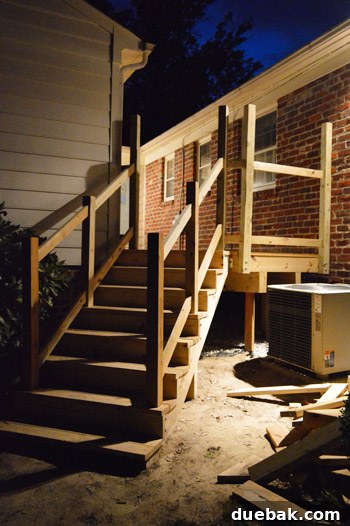 Tall Deck Railing Posts - Adjusting for Stair Railing Height Code