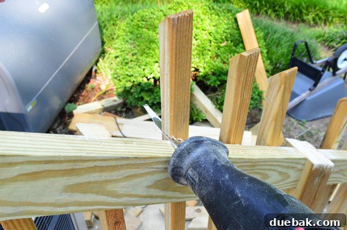 Trimming Stair Balusters in Place with Reciprocating Saw for a Flush Finish