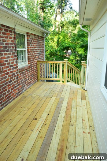The Outdoor Furniture Secret: Varnish and Teak Oil for Enduring Beauty 2 Excited homeowner preparing for deck furniture arrival