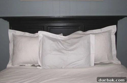 DIY Headboard inspired by Restoration Hardware