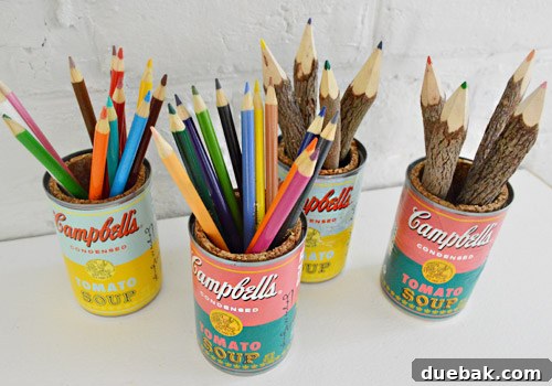 Soup Can Chic: DIY Pop Art Desk Organizers 8 img 51131 7