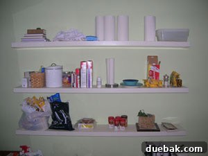 Five Years Of Blogging In The Post Apocalypse 5 Badly photographed open kitchen shelves