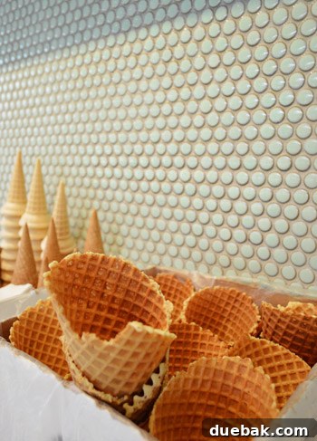Gelati Celesti: The Store Overload Phenomenon 6 Enticing close-up of ice cream cones