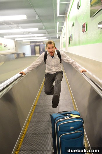 Airport hijinks