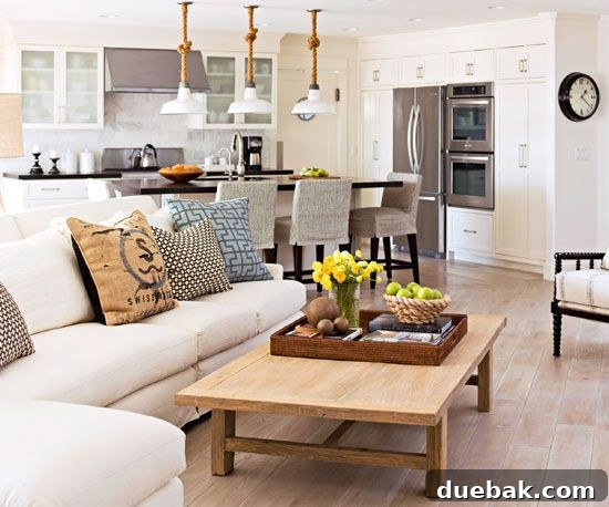 Harmonizing Furniture with a Corner Fireplace 2 A classic corner fireplace setup