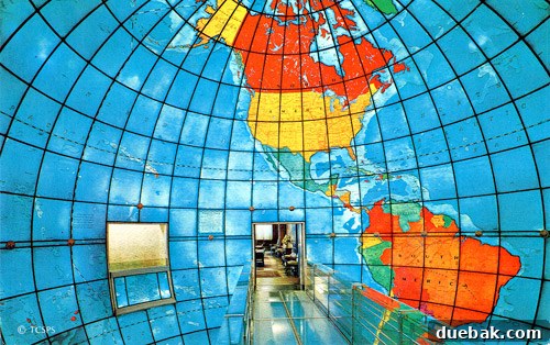 Exterior shot of Northeastern University, representing the general area where Mapparium is located