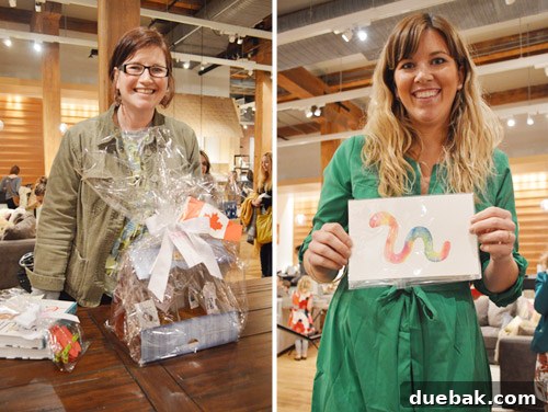 New York, Richmond, Chicago, Toronto: City Tapestry 27 Maple donuts and a worm watercolor painting, gifts from Toronto readers