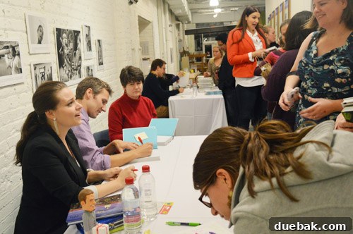 New York, Richmond, Chicago, Toronto: City Tapestry 7 John and Sherry signing books and interacting with readers