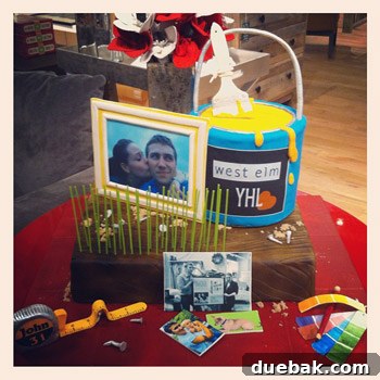 John's 31st Birthday Cake with DIY Tools Theme