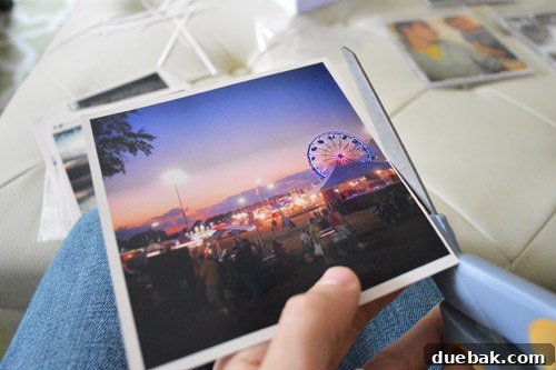 Instagram print fitting into a jewel case