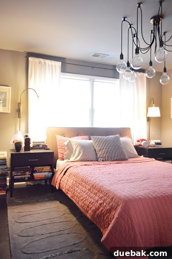 House Transformation: Finally Home 16 Brandon and Nicole's cozy and warm master bedroom