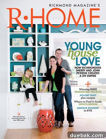 Festive Flair, Simplified 14 Built-in shelf decor styled for a magazine photoshoot
